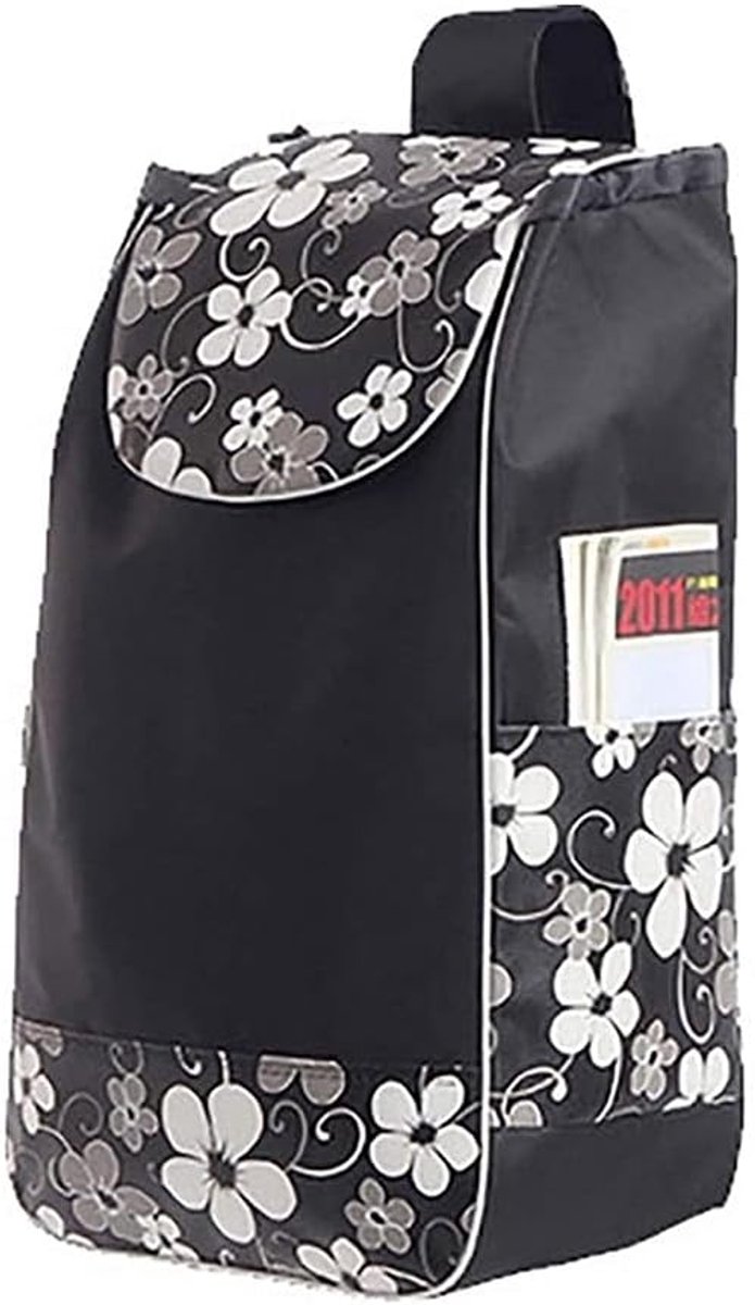 boodschappentas vervangingstas, draagbare waterdichte 40L Oxford-doek winkelwagen back-up trolley tassen, herbruikbare boodschappentas, 32 * 20 * 56 cm (kleur: C)