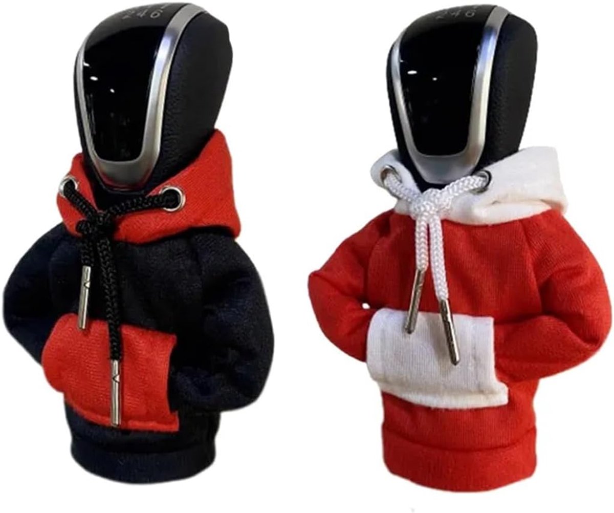 Sweatshirt met capuchon, versnellingshendel, hoodie, handrem, Gear Stick cover, hoodies, versnellingsknop, decoratie, interieur, auto, voor versnellingshendel handmatig of automatisch