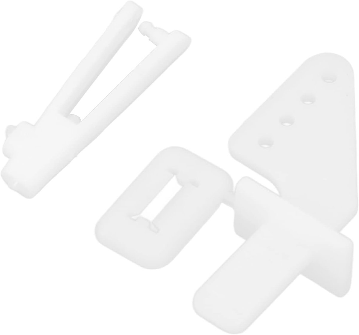 20 Sets Control Horns, 4 Hole Control Horns Clevis Kit voor RC Vliegtuig Foam Fixed Wing Aircraft