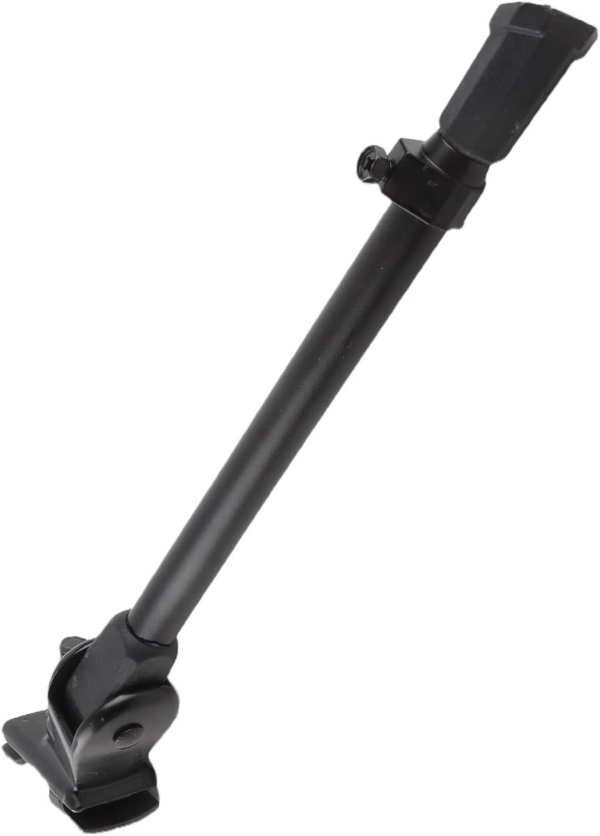 Aluminiumlegering + Rubberen Verstelbare Standaard voor 24-27 Inch Fietsen(zwart)