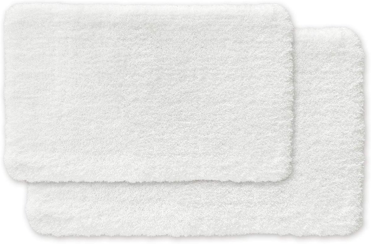 Premium Premium badmatset, 2-delig, badmat, douchemat, antislip en wasbaar, set van 2, 50 x 80 cm + 60 x 100 cm