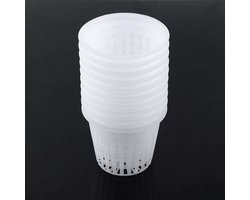 Basket, 10Pcs Heavy Duty Mesh Pot Net Cup Basket For Hydroponic Plant Grow Clone Gardening(#2)