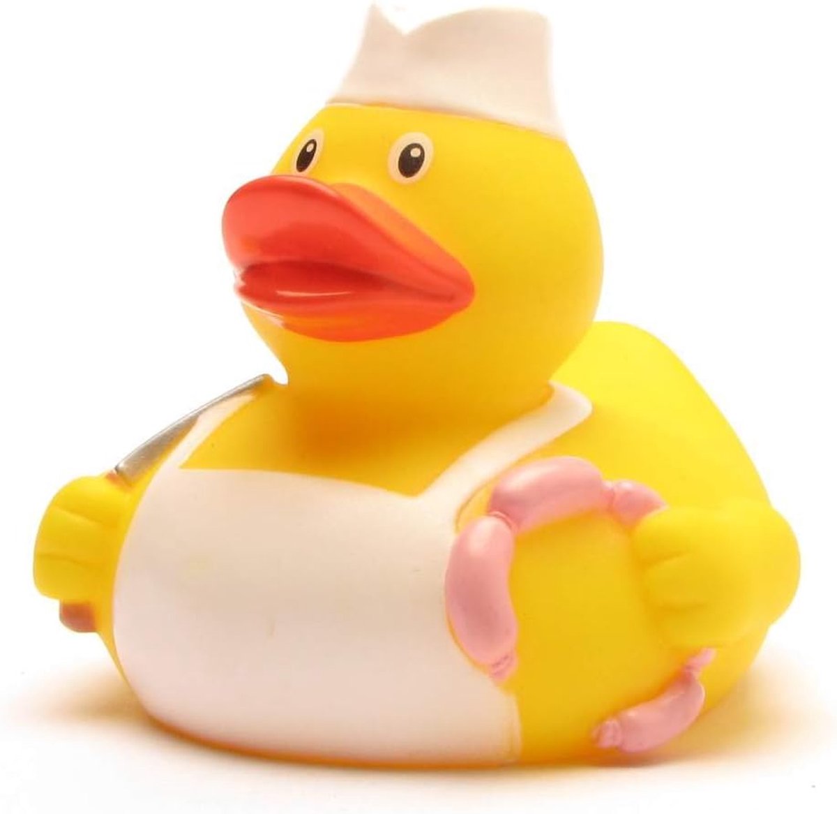 slachter I piepscheentje I Duckshop I L: 8 cm I incl. badentsleutelhanger in set