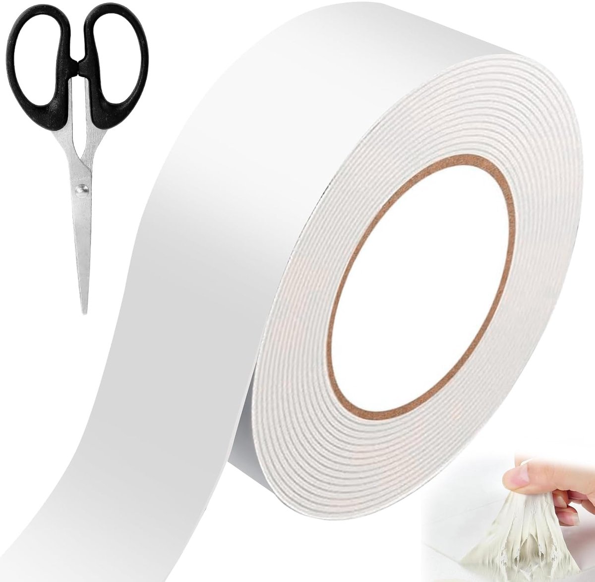 butyl-afdichtingstape, 5 cm x 10 m, waterdicht, zelfklevend, voor caravans, dak, butyl-plakband voor caravans, dakgoot, leidingen