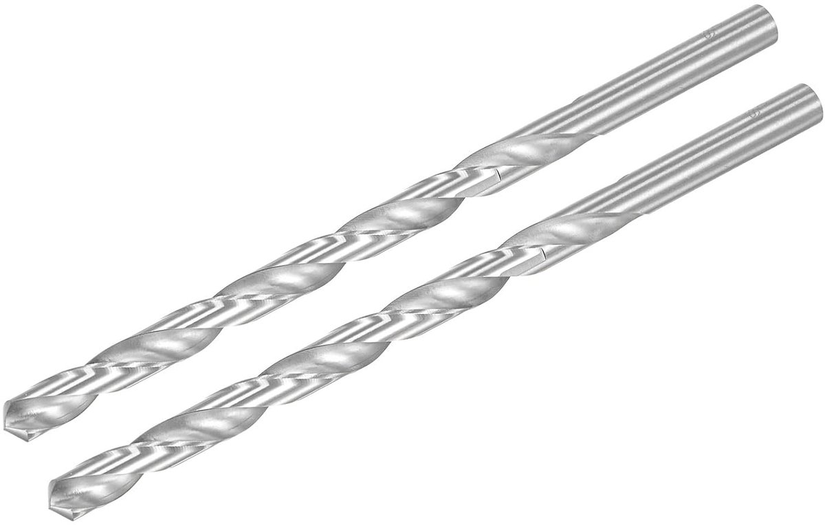 Extra lange twist boor 10 mm boordiameter 200 mm lengte