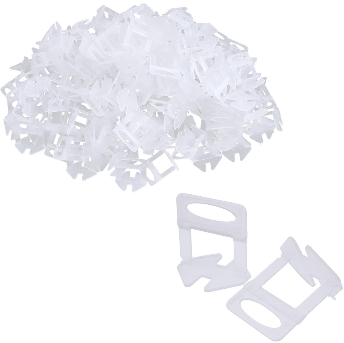 Egaliseer Clips 1mm 200 Stuks Tegel Egaliseer Systeem Spacer Clips DIY Vloertegels Spacers
