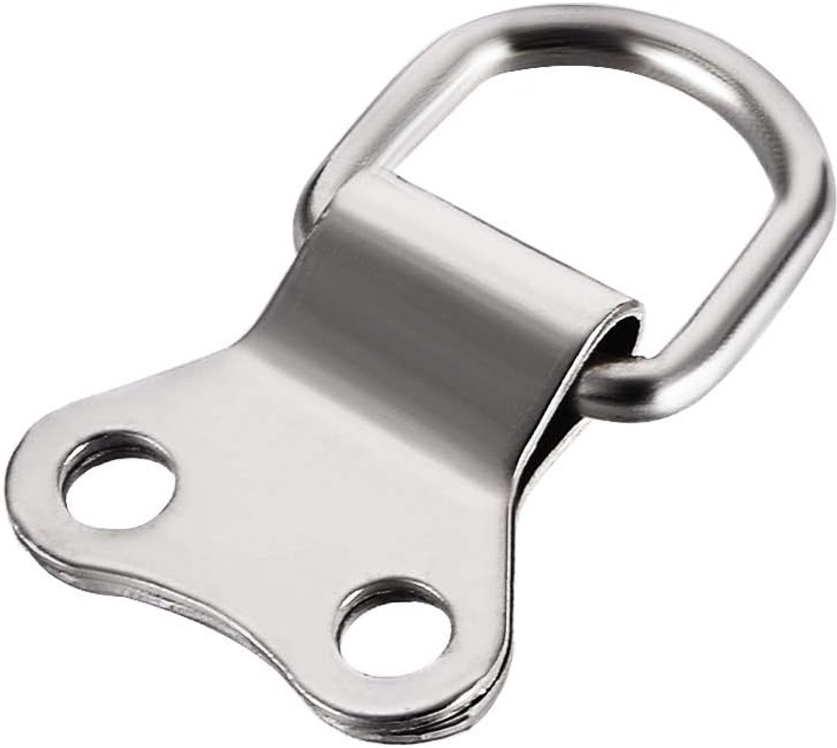 sourcing map 10 stuks D ring hanger set voor foto ophangen zilverkleur 36 mm x 22 mm