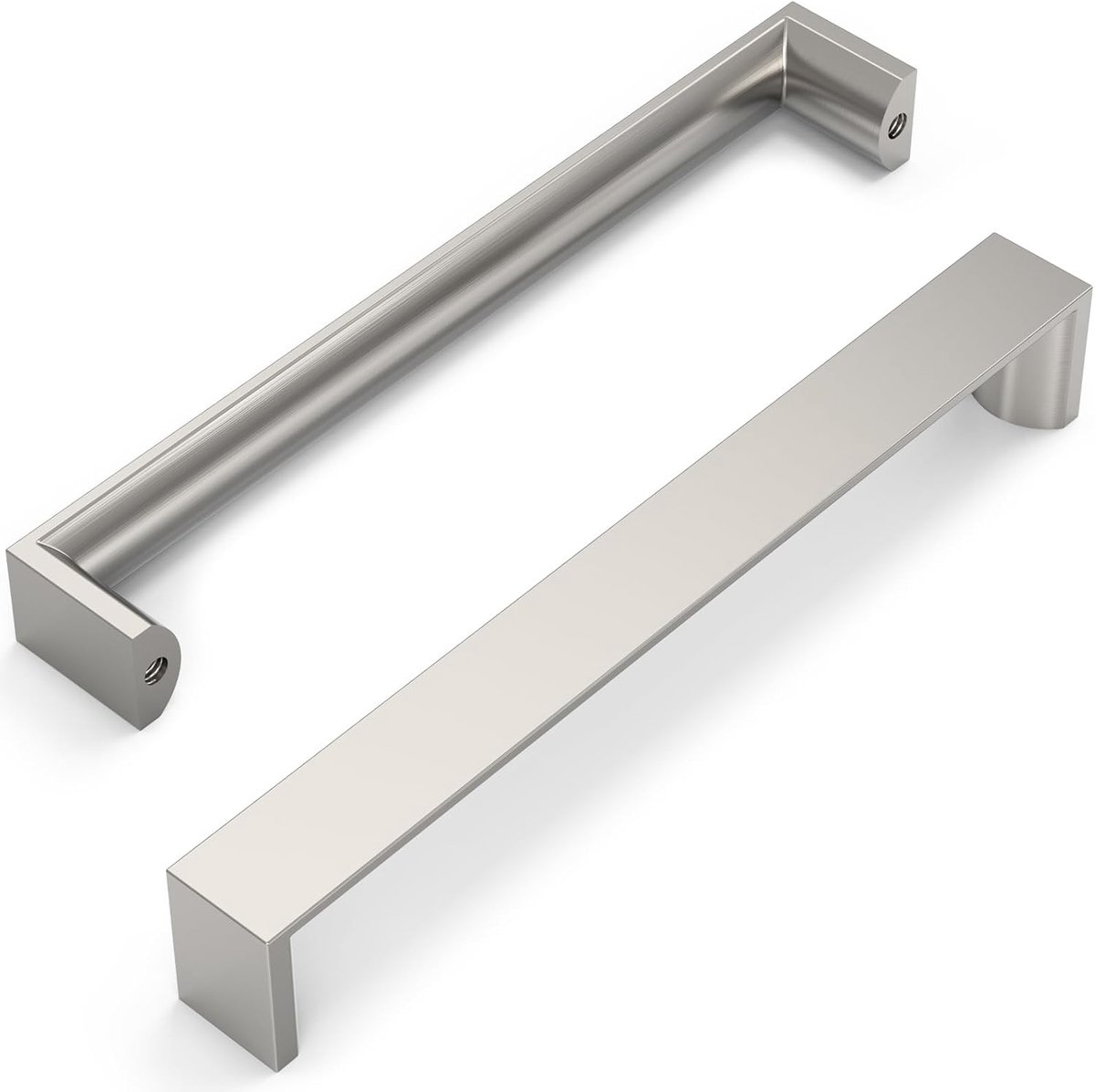 10 stuks meubelgrepen, geborsteld satijn-nikkel, gatafstand 160 mm, kastgrepen, keukengrepen, handgrepen, meubels, ladegrepen, voor keukenkasten, kasten, ladegrepen