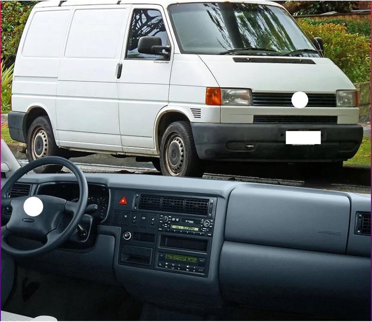 Dashboardmat Dashmat Cover Pad Zonnescherm Tapijtaccessoires Voor VW Transporter T4 EuroVan Vanagon Caravelle 1990~2004