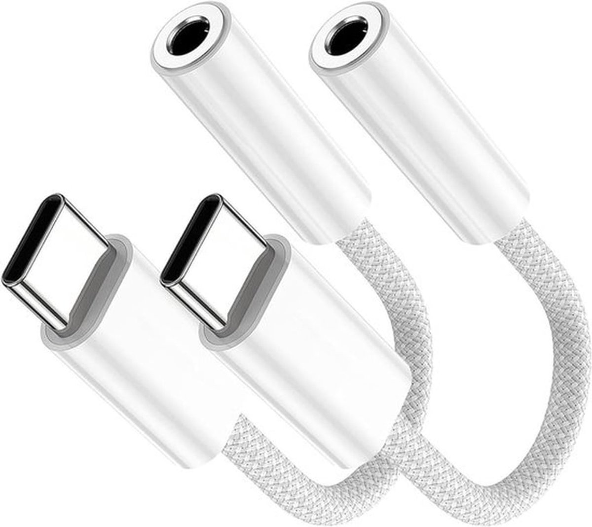 Adapter voor USB C naar 3.5mm Aux Audio Kabel - Geschikt voor iPhone 15, Samsung Galaxy S24 en iPad Mini, Perfect voor Hoofdtelefoons en Geluidsapparatuur