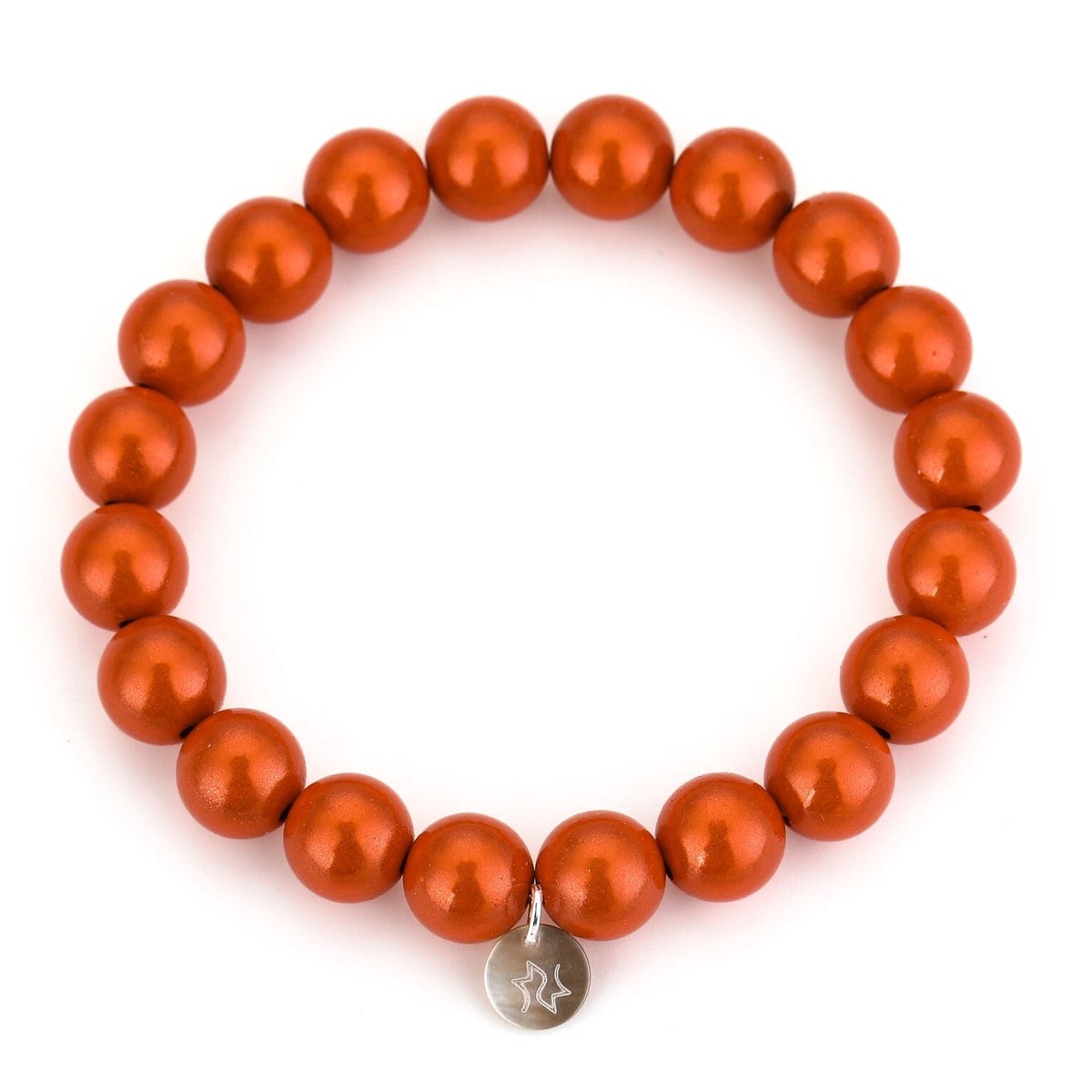 Michelle Bijou Armband Kralen oranje