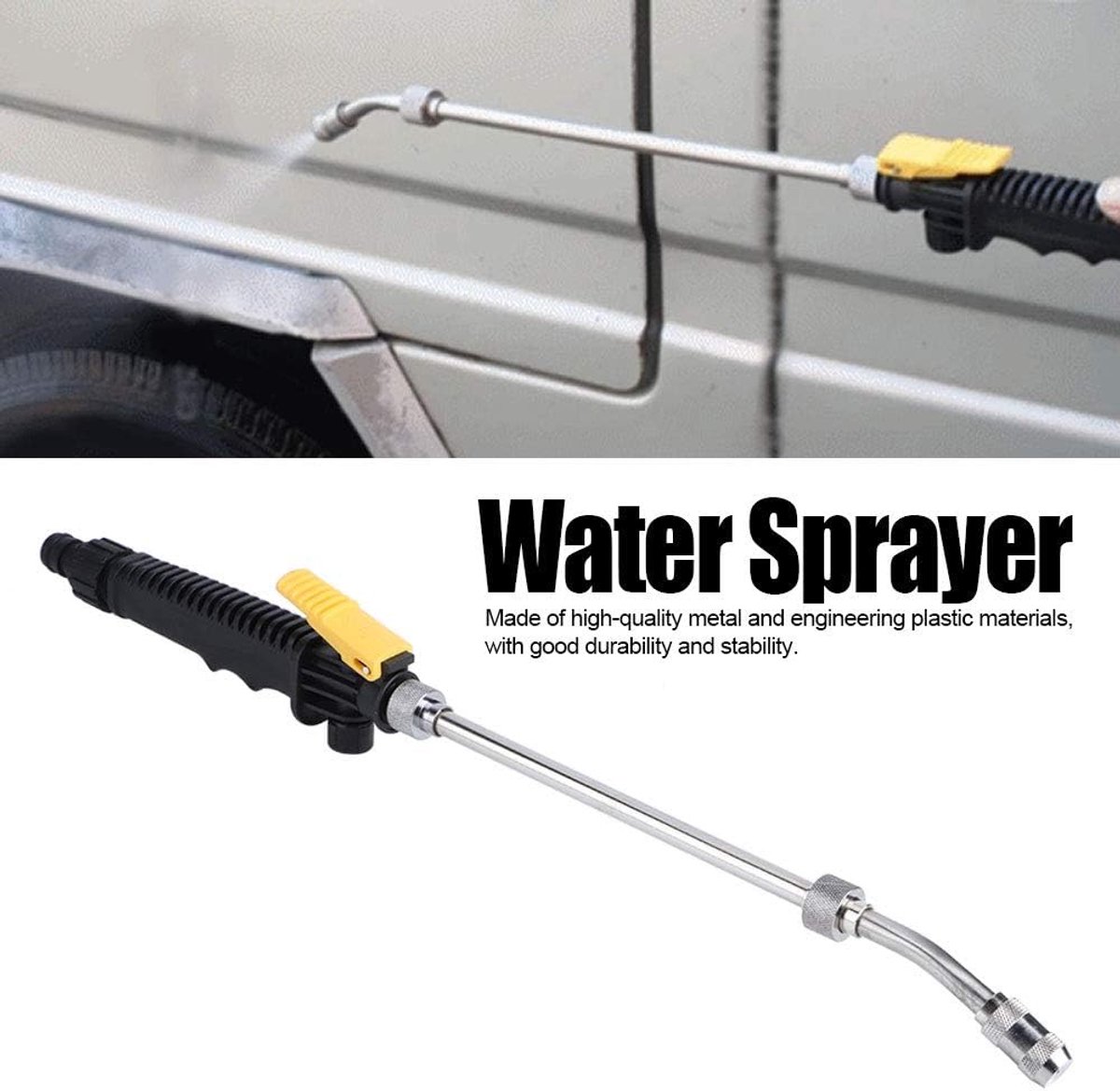 Spuitlans Multifunctionele drukspuit Verstelbaar G3 / 8 DN10 48cm met afneembaar handvat