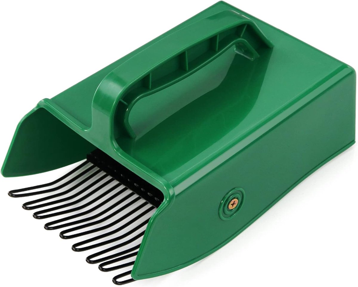 Berry Picker Comb Plastic Blueberry Rake Scoop voor Fruit Oogsten 24 * 14 cm (Groen)