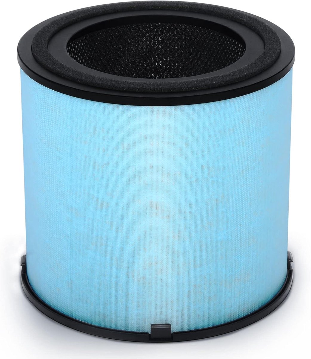 Luchtreiniger AP1001 vervangingsfilter, 5-traps filtersysteem, H13 True HEPA en actief koolfilter (alleen voor Luchtreiniger AP1001)