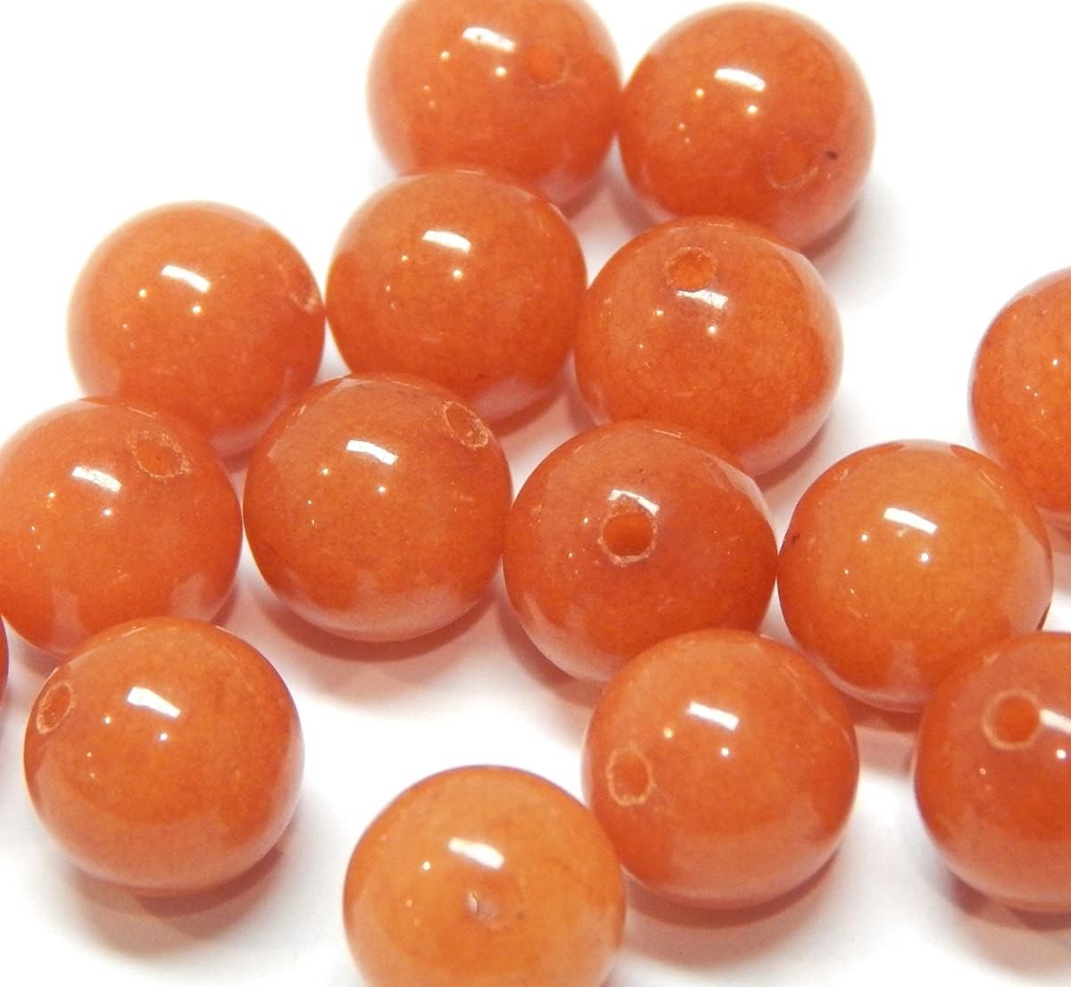 Kralen, 8 mm, 6 mm, 4 mm, bal, halfedelstenen, sierstenen, sieraden maken, knutselaccessoires, sierkralen, 8 mm, 15 stuks