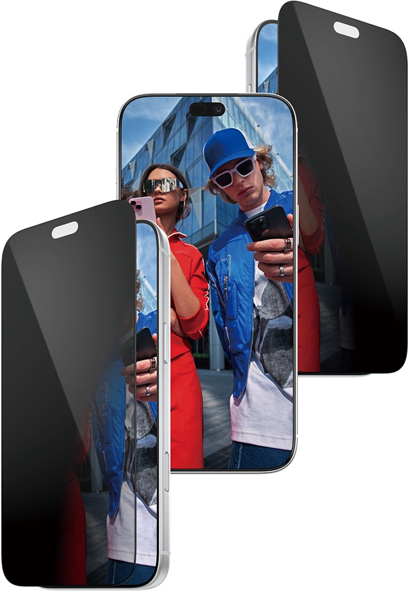 PanzerGlass Privacy Ultra Wide Fit iPhone 18 Pro Max glazen screenprotector