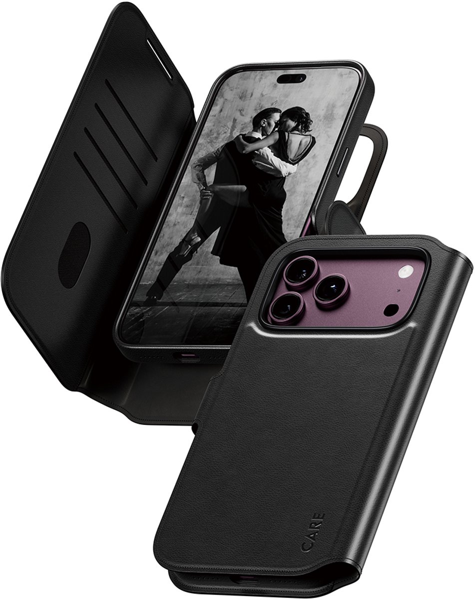 CARE Tango 2in1 Black Wallet Case w. MagSafe iPhone 18 Pro Max