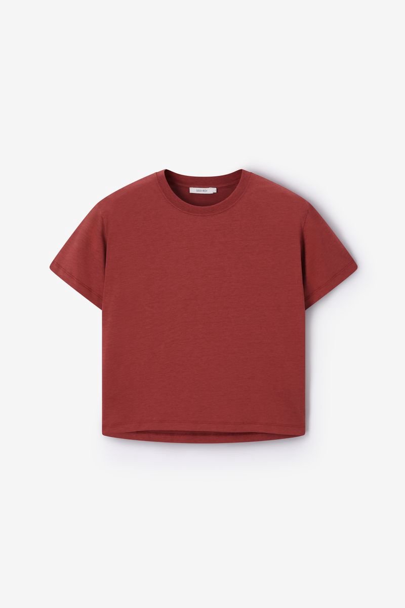 Sissy-Boy - Donkerrood T-shirt