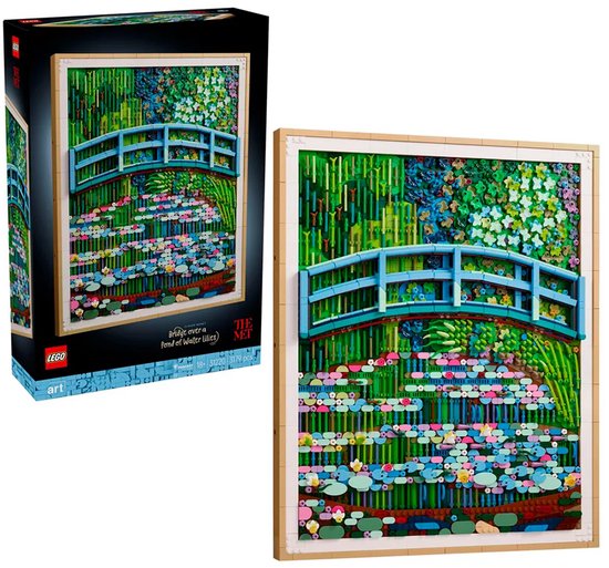 LEGO® Art Claude Monet – Le Pont Japonais 31220