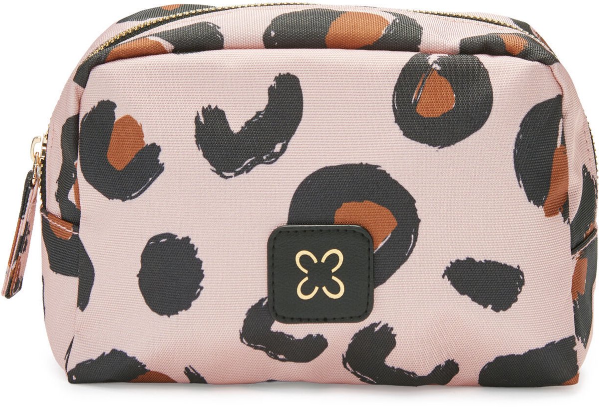 Codello Cosmeticatas met roze leo-print
