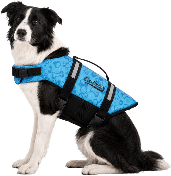 EvoNautic Honden Zwemvest Nylon Lichtblauw