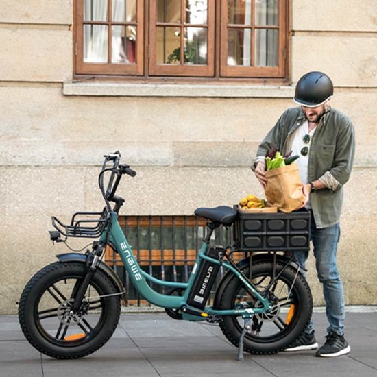 ENGWE L20 Boost E-Bike -20 inch - 126km actieradius - 250W motor - 624Wh lithium‑ion Accu - SHIMANO 7‑speed- groen — afbeelding 5