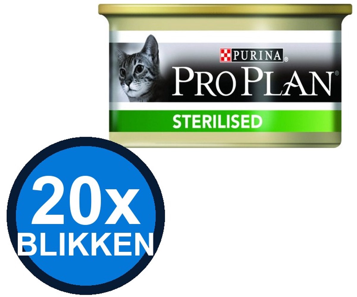 Pro Plan Pro Plan - Cat Pate Sterilised Zalm & Tonijn - Kattenvoer Natvoer - 85 g