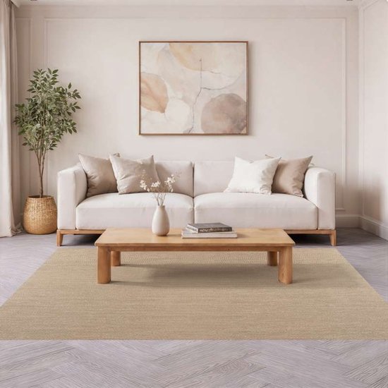 Storesdeco Premium vinyl vloerkleed, antislip, binnen/buiten - Bruin 120 x 180 cm — afbeelding 4