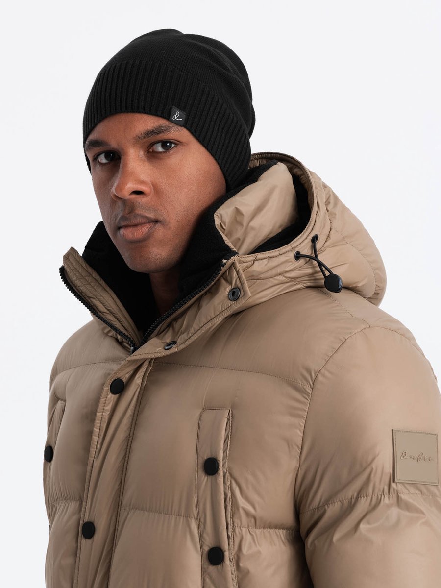 OMBRE Hoed - gemeleerd Zwart ONE SIZE
