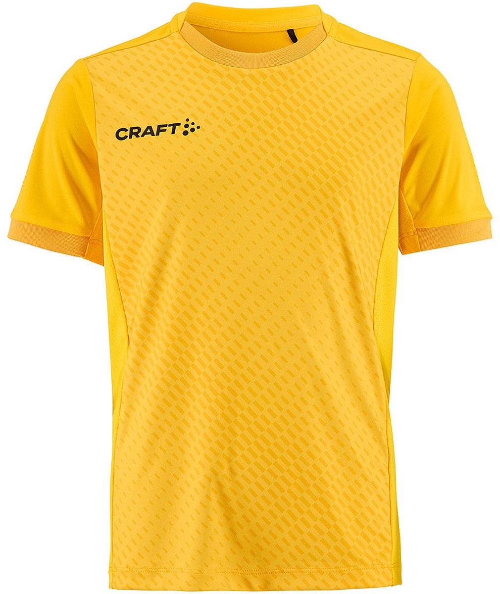 Craft Evolve 2.0 T-Shirt Kinderen - Geel | Maat: 146/152