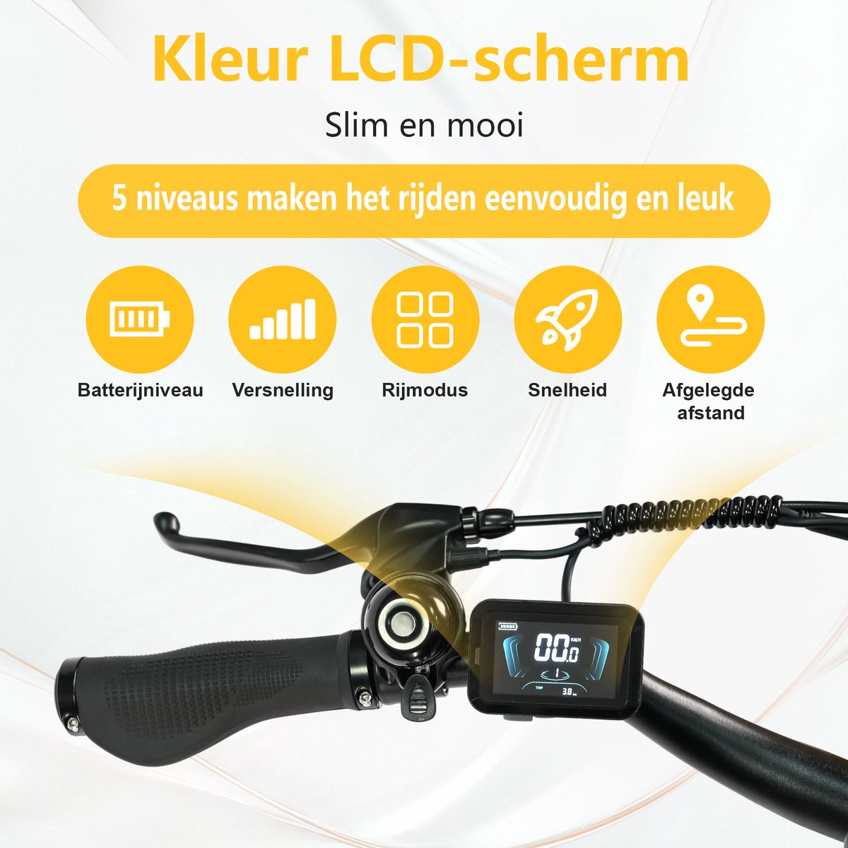 TTGO C3SE E-bike - 25 km/u - 28inch - 80km actieradius - 250W motor - 36V18Ah accu - 52NM - paars thumbnail 4