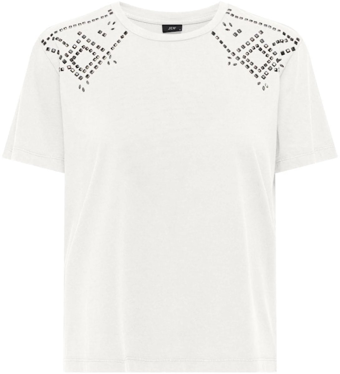 JDYFAROCK S/S STUD TOP