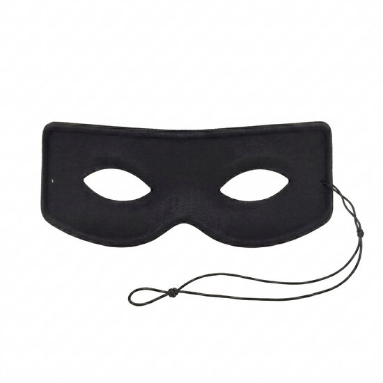 Oogmasker - Zorro - Zwart