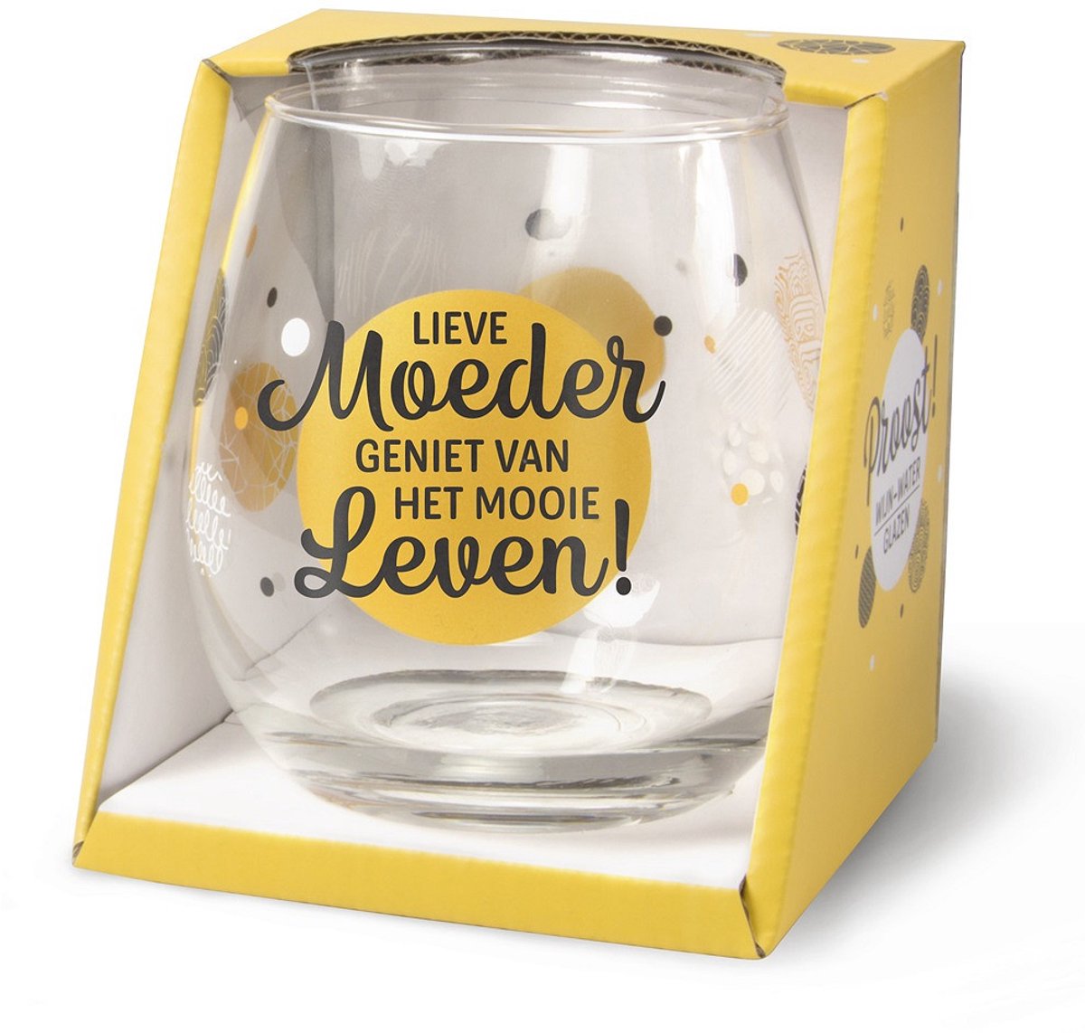 Wijn- waterglas - Moeder