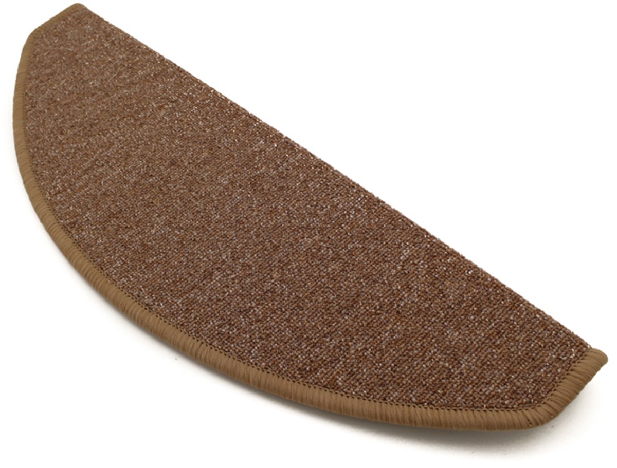 Elite Trapmatten - 15 stuks - Helsinki Beige - 56x17x3,5cm - halve maantjes