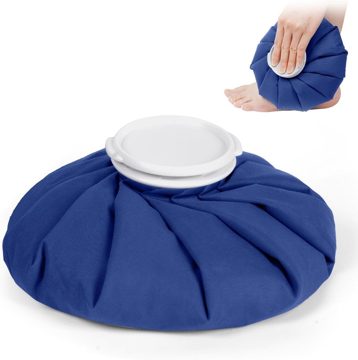 Herbruikbare IJszak 9 Inch voor Warmte en Koude - Ideaal voor Hoofd, Rug, Nek en Schouder bij Sportblessures en Pijnverlichting
