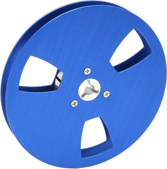 Lege 1 en 4 5 Inch Tape Reel van Aluminium Legering voor Geluidsopname en Audio-opslag (Blauw) — afbeelding 3
