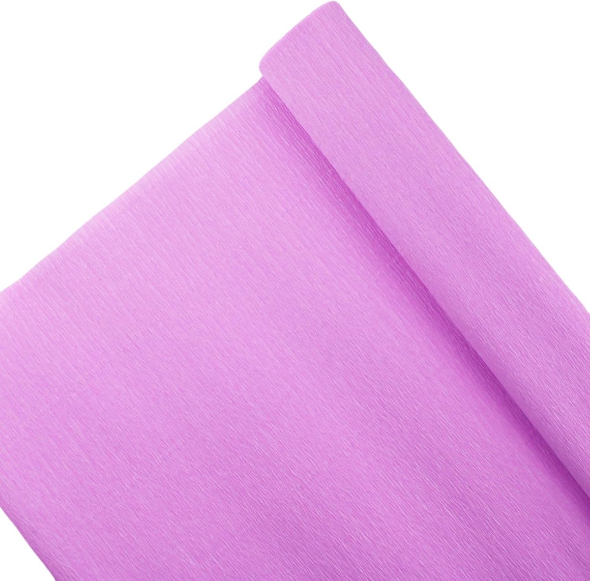 Premium Crepepapier Rol voor Bloemcreatie in Wit, Groen en Roze – 25.5cm Breed, 2.4m Lang voor Knutselen en Versieringen