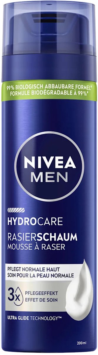 Nivea scheerschuim 200ml Mild hydrocare