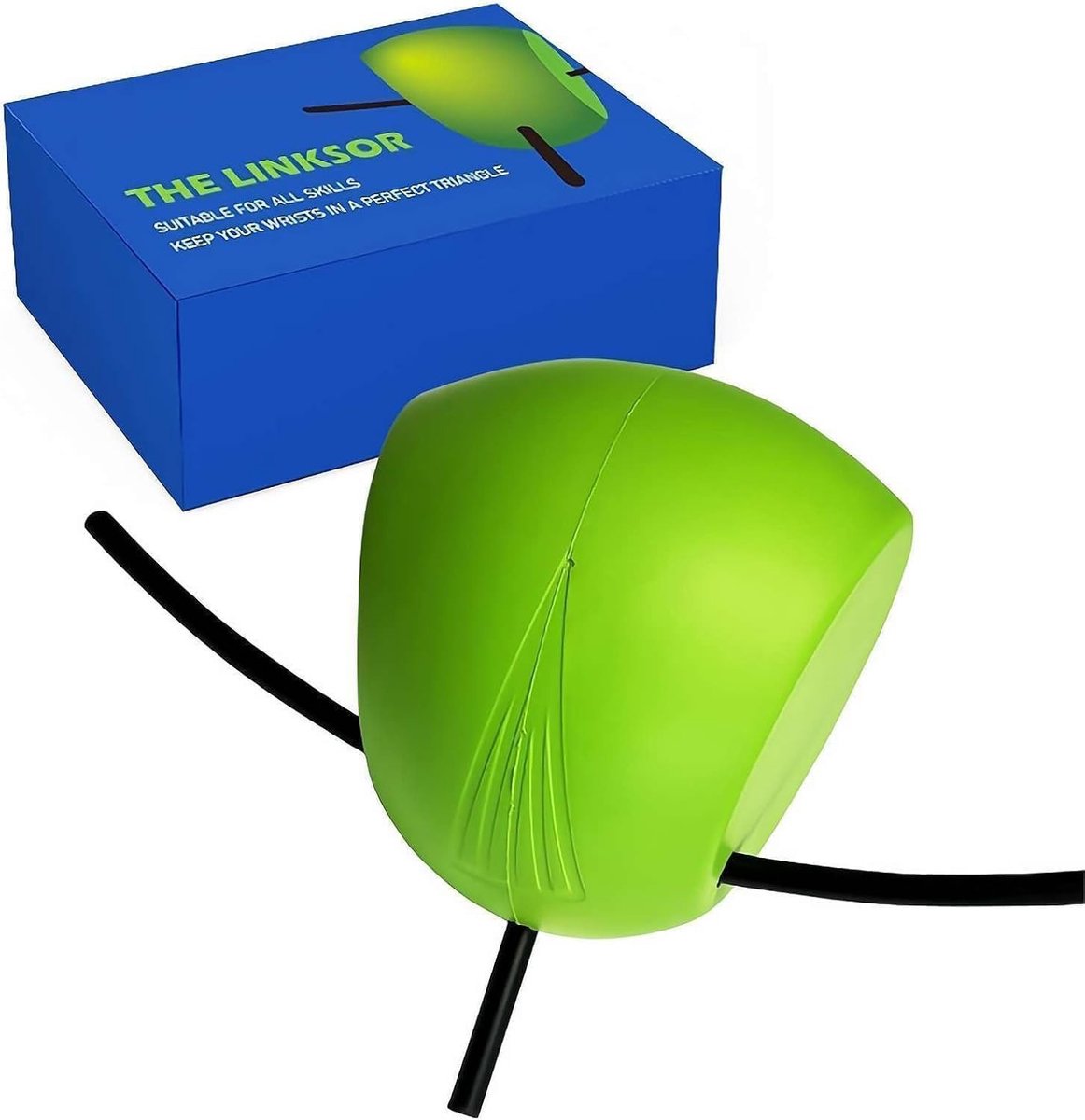 Golf-swingtrainingshulpmiddel met uitlijningsstaafkop, ideaal voor juiste swingtechniek, armstructuur en uitlijning