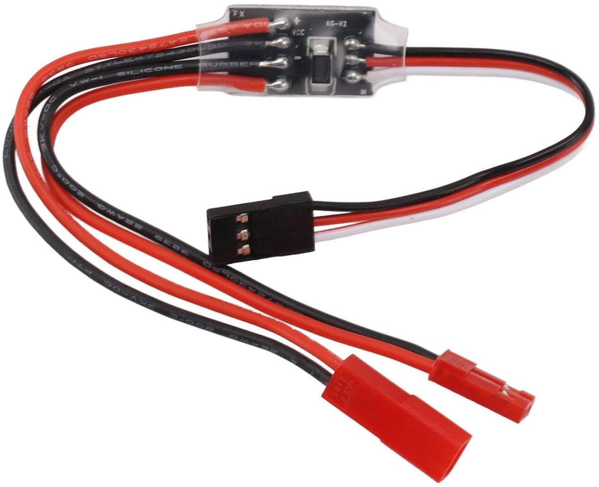 Elektronische RC Driver voor PWM Kanalen, 3-30V, Geschikt voor Auto's, Botens, LED Verlichting en Drones