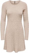 ONLY - ONLIBI LS O-NECK CABLE DRESS CC KNT - Dames - Mini jurken
