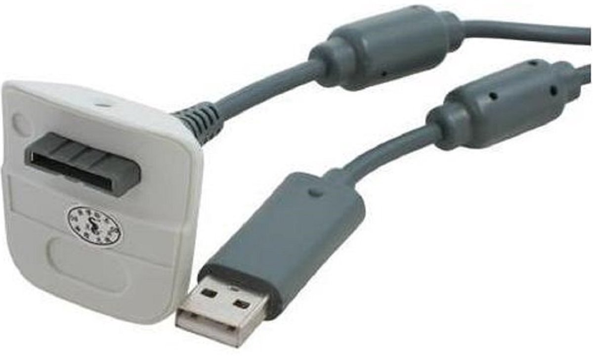 Oplaadkabel voor Xbox 360 - 1,80m - USB - ideaal voor draadloze controller - ShopVlot