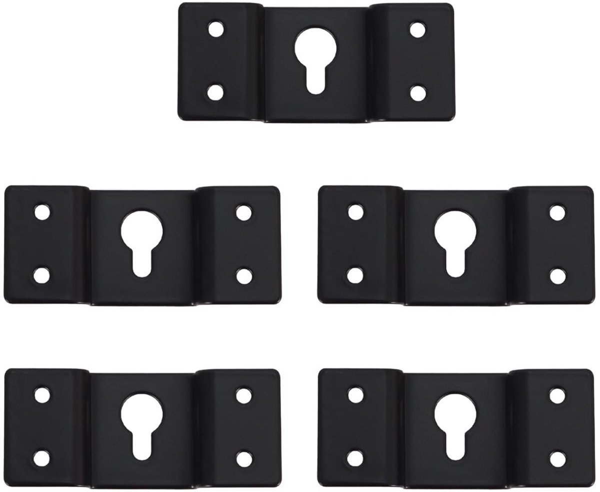 Muurbeugels voor luidsprekers 7,1 cm - stevig metaal - voor surround speakers - eenvoudig te monteren - ShopVlot