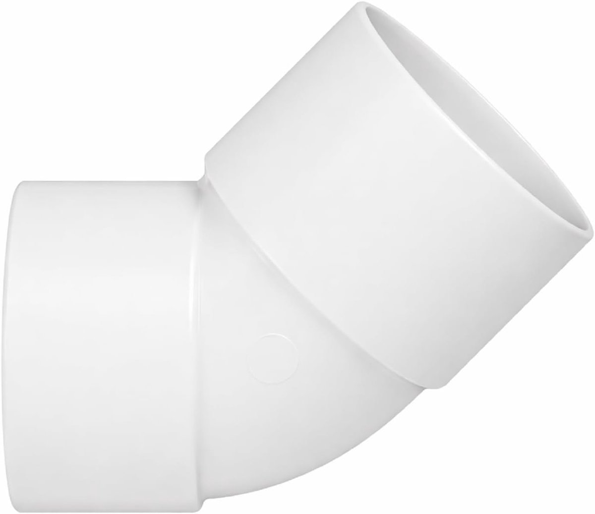5X 36mm 45 Degree Solvent Welding Bend White Plastic Waste Pipe Fitting - ShopVlot