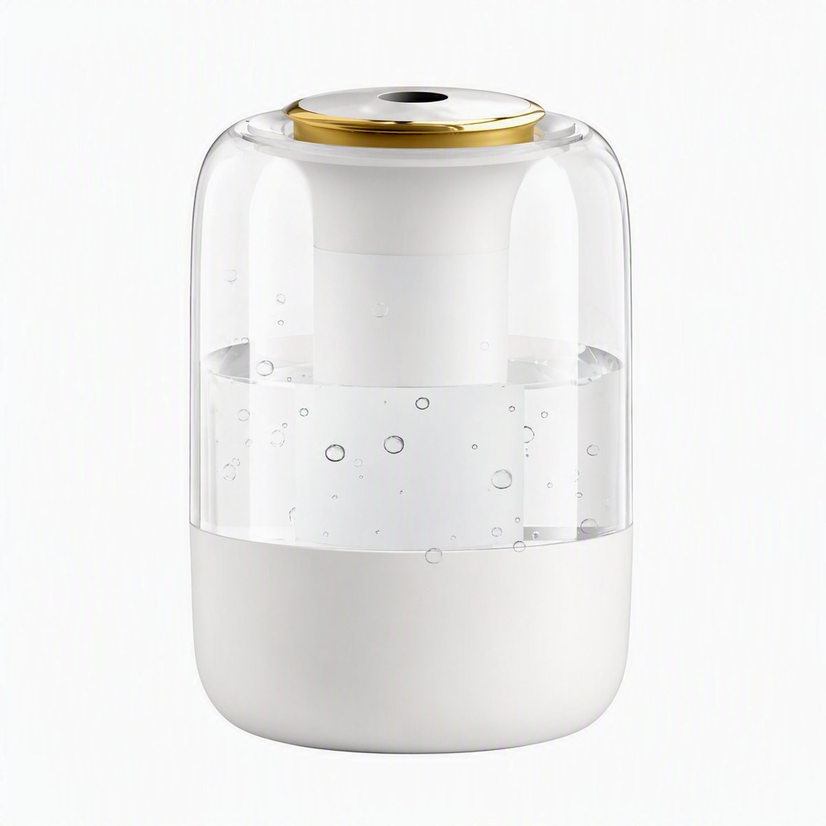 Nutrella Luchtbevochtiger - Slaapkamerbevochtiger - Binnenbevochtiger - Humidifier - Vernevelaar - Stil - 2.5 L - Veilig - Wit