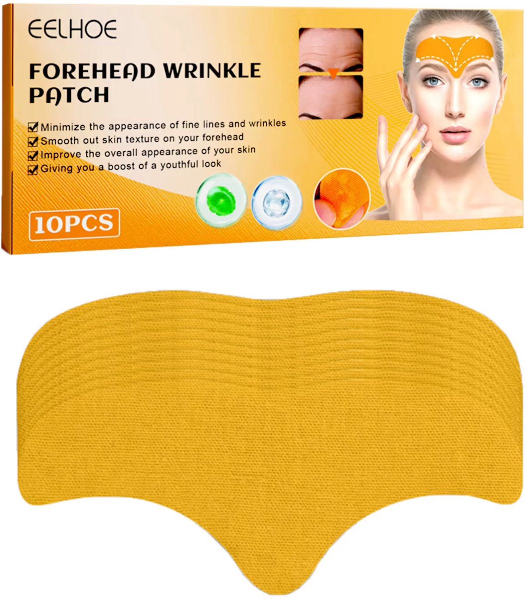 Voorhoofd Rimpel Patch – Anti Rimpel Patch – Gezichtspatches voor Fijne Lijntjes