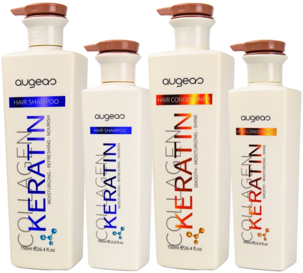 Hair conditioner Keratin anti frizz Collagen 450ml
