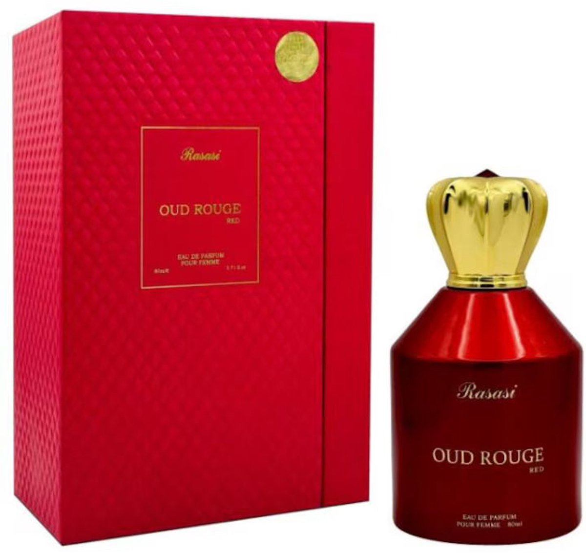 RASASI OUD ROUGE RED POUR FEMME EDP 80 ML