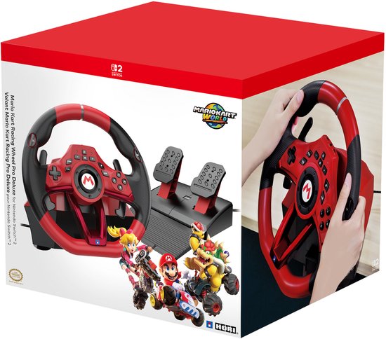 HORI - Mario Kart Racing Wheel Pro Deluxe - Officieel gelicentieerd door Nintendo van Hori — afbeelding 2